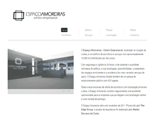 Tablet Screenshot of espacoamoreiras.com
